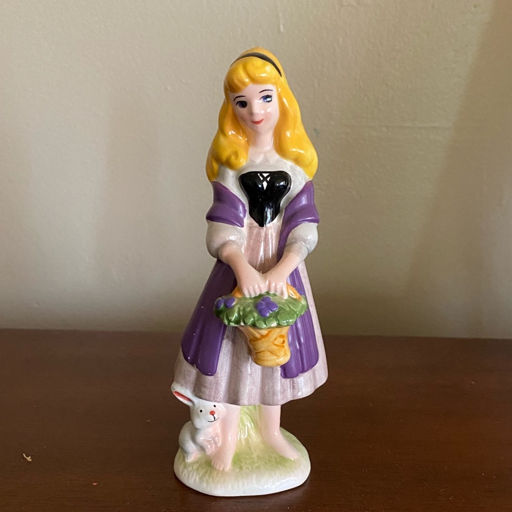 Vintage Disney Sleeping Beauty Porcelain Figurine